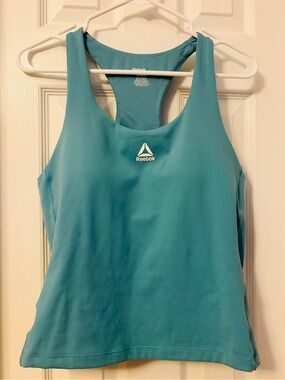Reebok Teal Racerback Athletic Tank